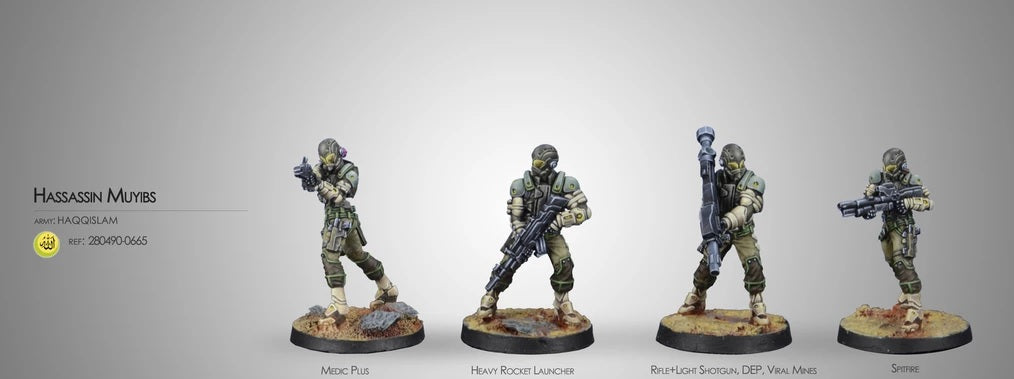 Infinity - Vortex Spec-Ops (Extra weapon sprue) - 28mm - @