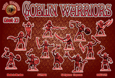 Dark Alliance - 72042 - Goblin warriors (set 2) - 1:72