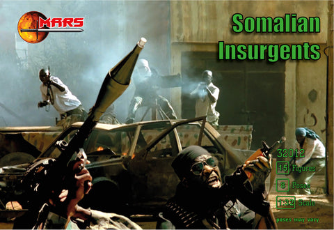 Mars - 32012 - Somalian insurgents - 1:32