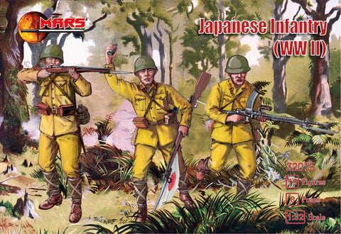 Mars - 32015 - Japanese Infantry WWII - 1:32