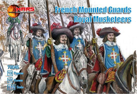 Mars - 72045 - French Mounted Guards Royal Musketeers - 1:72