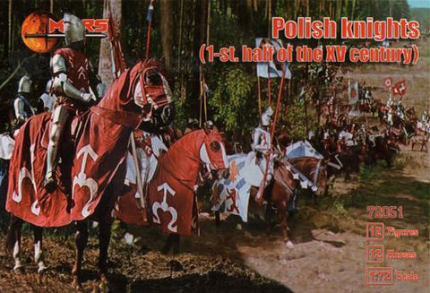Mars - 72051 - Polish knights 1st half of the XV century - 1:72