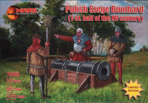 Mars - 72062 - Polish Siege Bombard (1st.half of the XV century) - 1:72