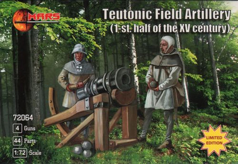 Mars - 72064 - Teutonic Field Artillery (1st.half of the XV century) - 1:72