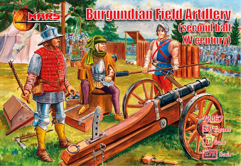 Mars - 72067 - Burgundian Field Artillery (2nd.half of the XV century) - 1:72