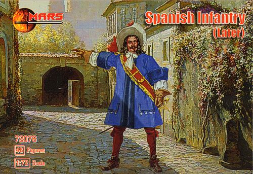 Spanish Infantry (Later) - Mars - 72076 - 1:72