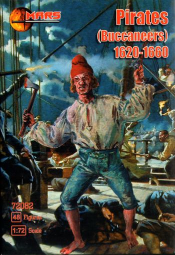 Pirates (Buccaneers) 1620-1660 - 1:72 - Mars - 72082 - @