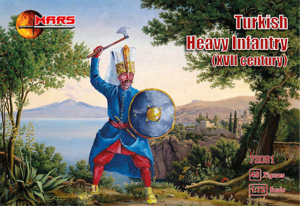 Turkish Heavy Infantry (XVII century) - Mars - 72091 - 1:72