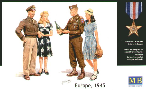Master Box - 3514 - Europe 1945 - 1:35