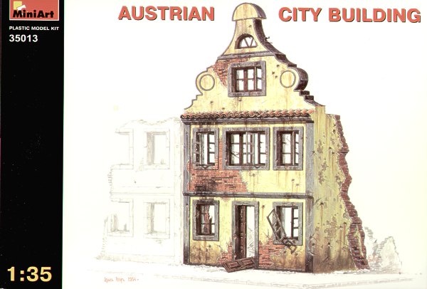 Mini Art - 35013 - Ruined Austrian city building - 1:35