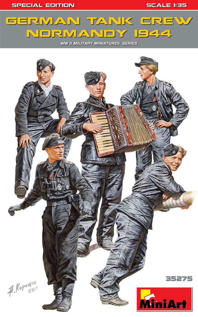 Mini Art - 35275 - GERMAN TANK CREW (Normandy 1944) (WWII) SPECIAL EDITION - 1:35