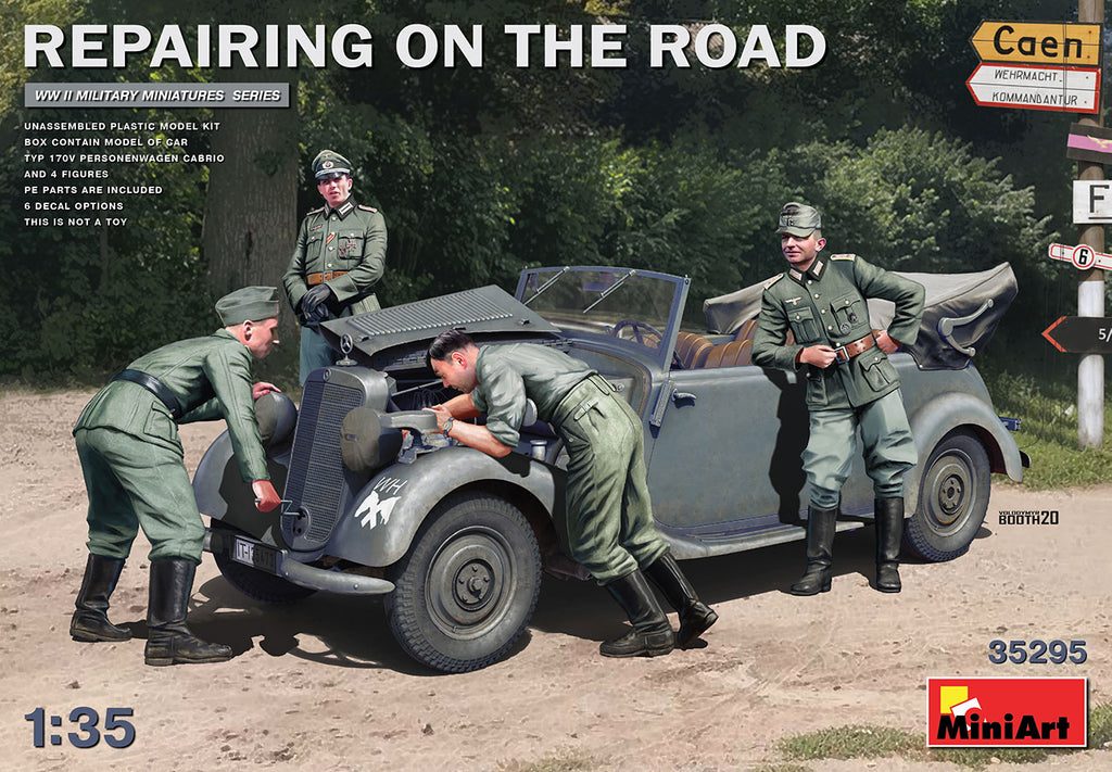 Mini Art - 35295 - REPAIRING ON THE ROAD - 1:35