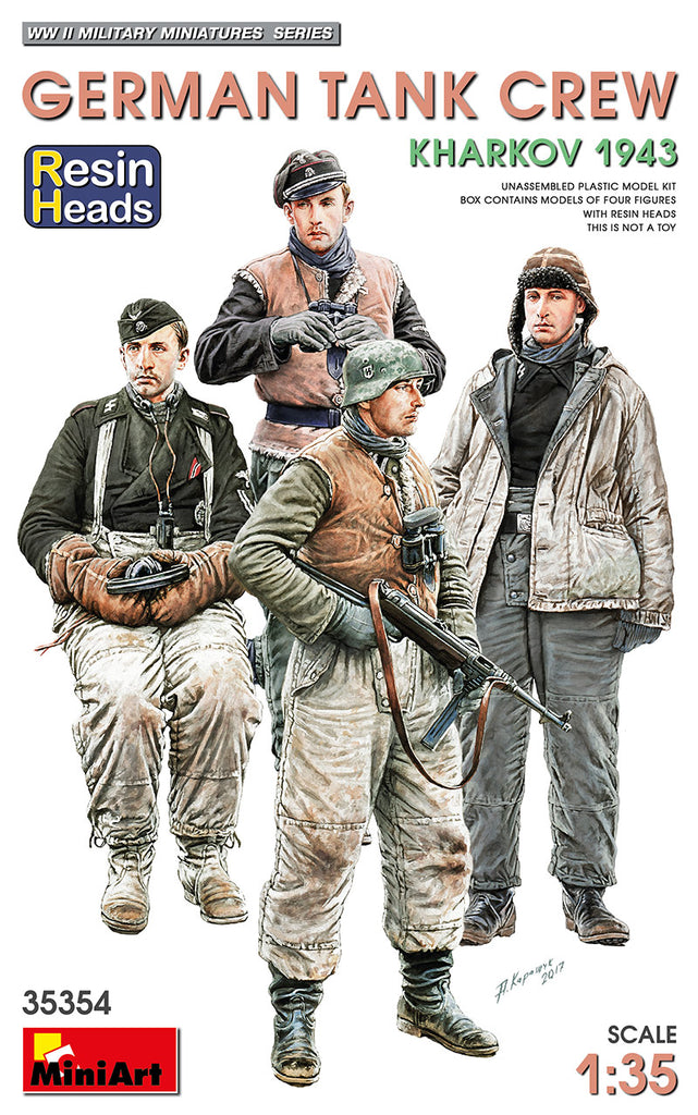 Mini Art - 35354 - GERMAN TANK CREW. KHARKOV 1943 - 1:35