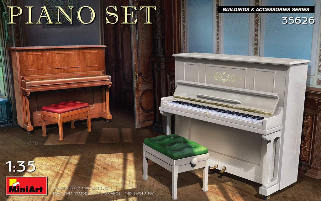 Mini Art - 35626 - PIANO SET - 1:35