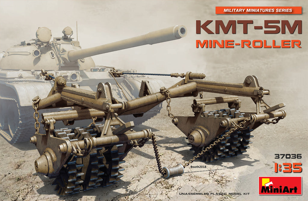 Mini Art - 37036 - Soviet KMT-5M MINE-ROLLER - 1:35
