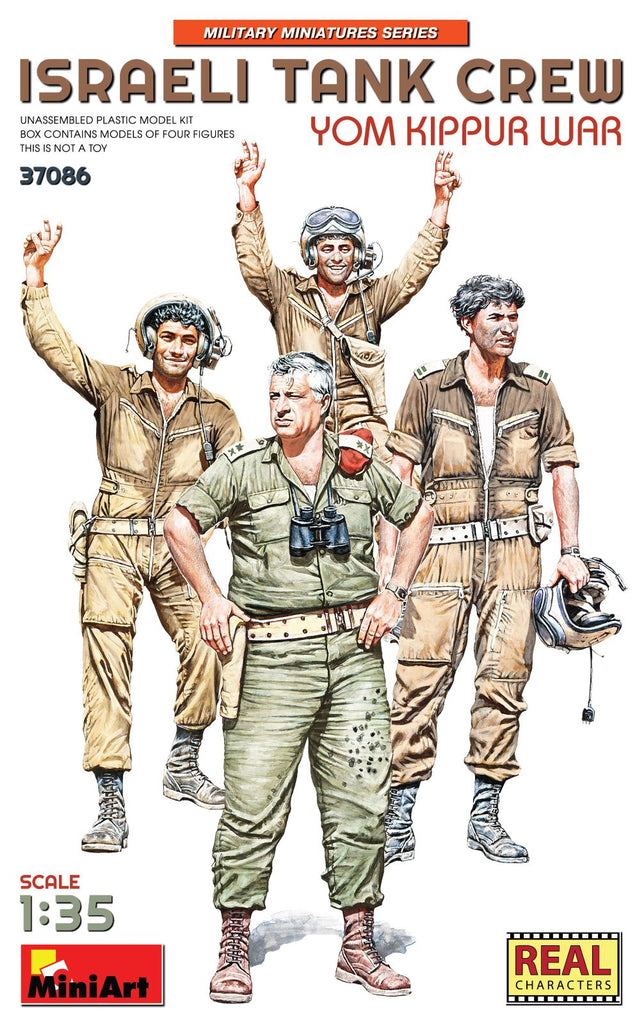 Mini Art - 37086 - ISRAELI TANK CREW. YOM KIPPUR WAR
