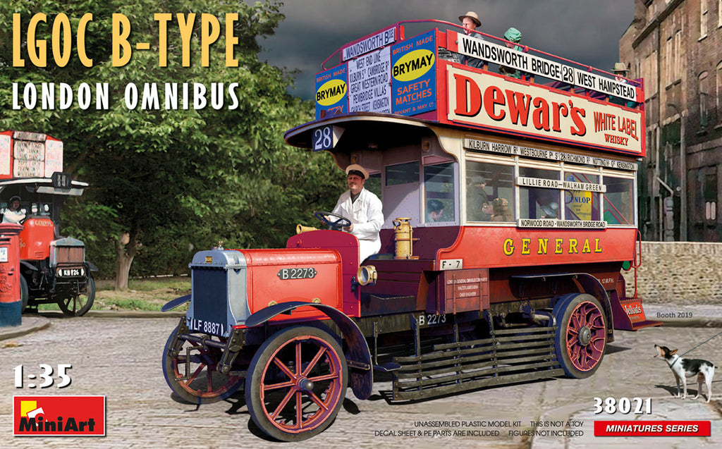 Mini Art - 38021 - LGOC B-TYPE LONDON OMNIBUS - 1:35
