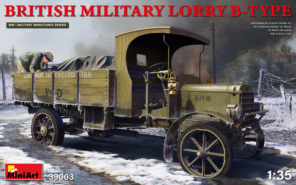 Mini Art - 39003 - BRITISH MILITARY LORRY B-TYPE - 1:35