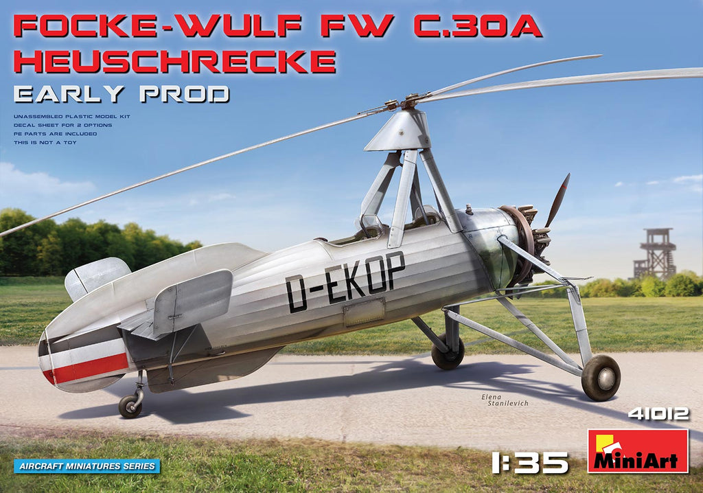 Mini Art - 41012 - Focke-Wulf Fw C.30A Heuschrecke - 1:35