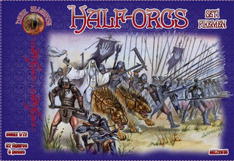 Half-orcs set 1 - 1:72 - Dark Alliance - 72015