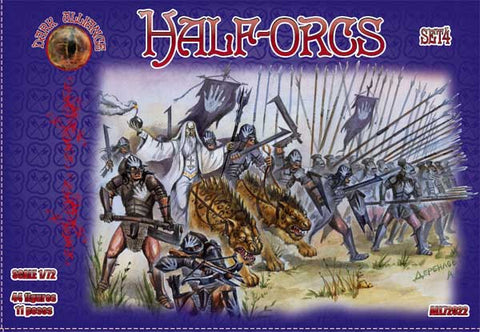 Half-orcs set 4 - 1:72 - Dark Alliance - 72022