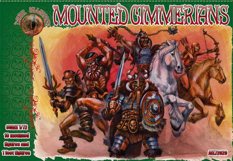 Mounted Cimmerians - 1:72 - Dark Alliance - 72029