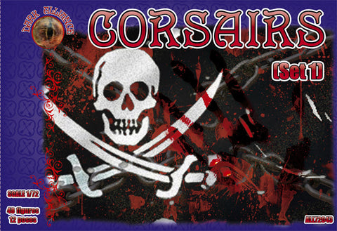 Corsairs Set 1 - 1:72 - Dark Alliance - 72043