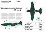 Profimodeller 32332P - Mikoyan MiG-3 S.A.Rubtsov - 1:32