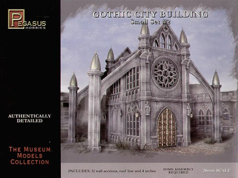 Gothic City Building Small Set #2 - 1:72 - Pegasus - 4925