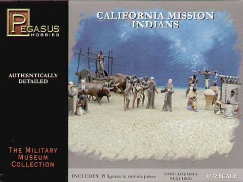 Pesagus Hobbies - 7051 - Californian Mission Indians - 1:72 (OOP)