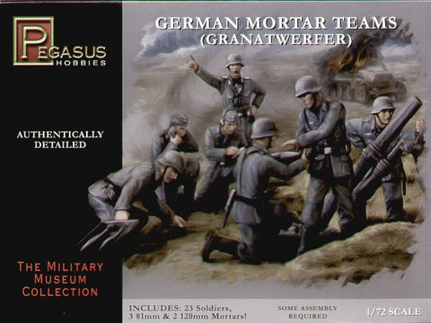 German Mortar Team - 1:72 - Pegasus - 7204