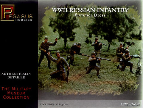 WWII Russian infantry summer dress - 1:72 - Pegasus - 7268