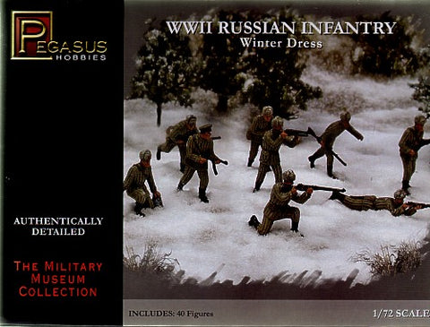 WWII Russian Infantry Winter Dress - 1:72 - Pegasus - 7269