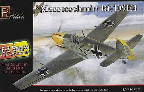 Pegasus - 8412 - Messerschmitt Bf-109E-4 (Snap Together) - 1:48