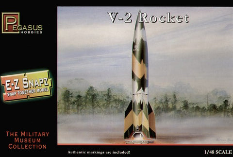 Pegasus - 8416 - V-2 Rocket (Snap together) - 1:48
