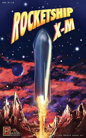 Rocketship X-M - 1:144 - Pegasus - 9112 - @