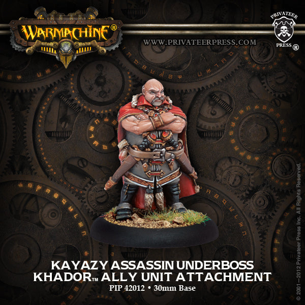 Kayazy Assassin underboss Ally unit attachment - 28mm - Warmachine