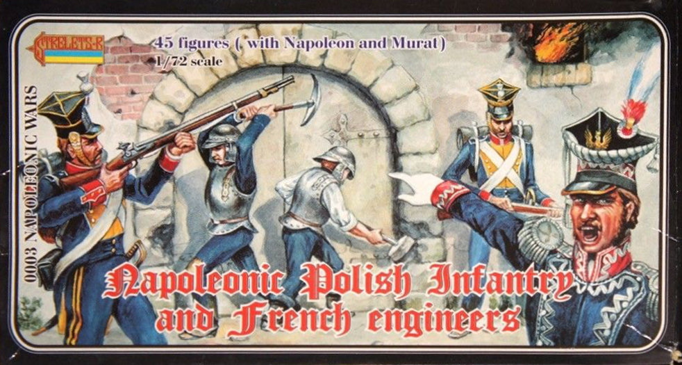 Strelets - 003 - Napoleonic Polish infantry and French engineers - 1:72