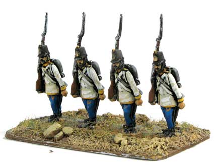 Mirliton - Hungarian Fusiliers, marching - 15mm