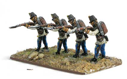 Mirliton - Hungarian Fusiliers, firing standing - 15mm