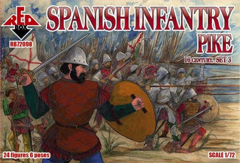 Red Box - 72098 - Spanish infantry set 3 - 1:72