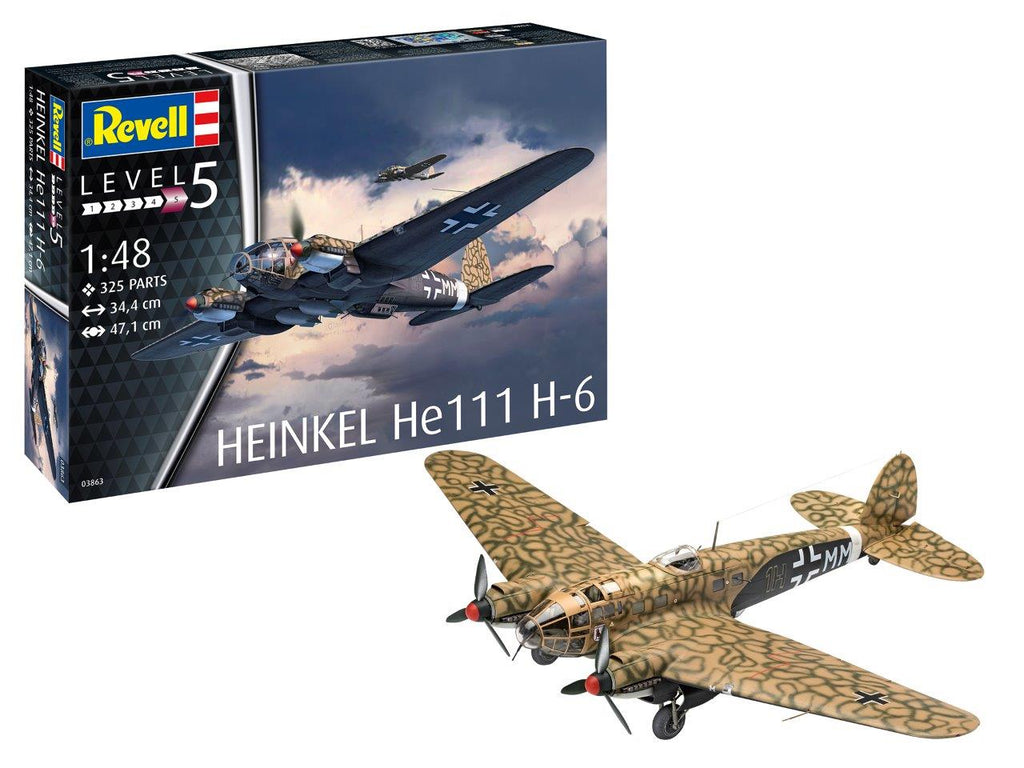 Revell - Heinkel He-111H-6 - RV3863 - 1:48