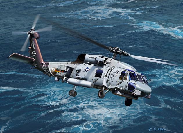 Revell - 4955 - Sikorsky SH-60 - 1:100