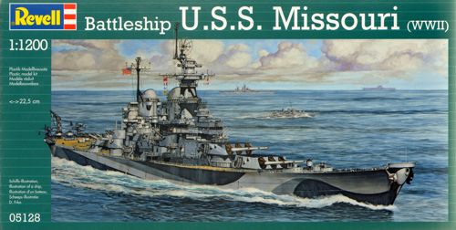 Revell - 5128 - USS Missouri Battleship - 1:1200