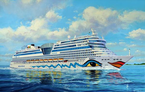 Revell - 5230 - Cruise Ship AIDAblu, AIDAsol, AIDAmar, AIDAstella - 1:400