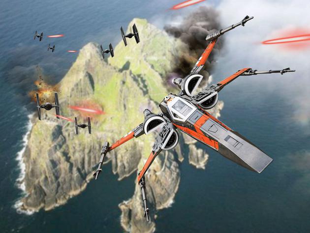Revell 6763 - Build & Play Poe's Boosted X-Wing Fighter Star - 1:78