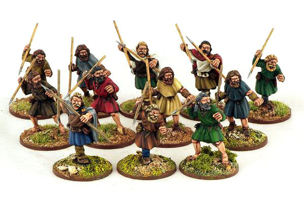 Gripping Beast - SAGA - Norse Gael Levy (javelins) - 28mm