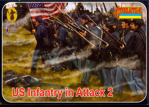 US infantry in attack 2 - 1:72 - Strelets - 153