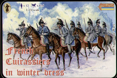 French Cuirassiers in winter dress - 1:72 - Strelets - 089