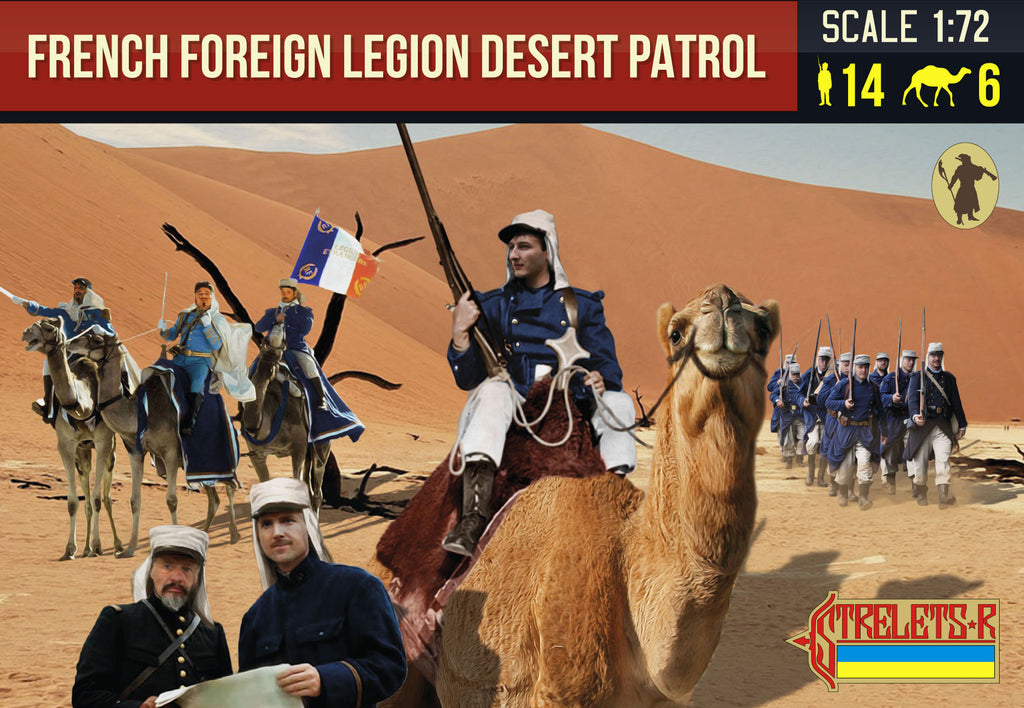 French Foreign Legion Desert Patrol - 1:72 - Strelets - 192